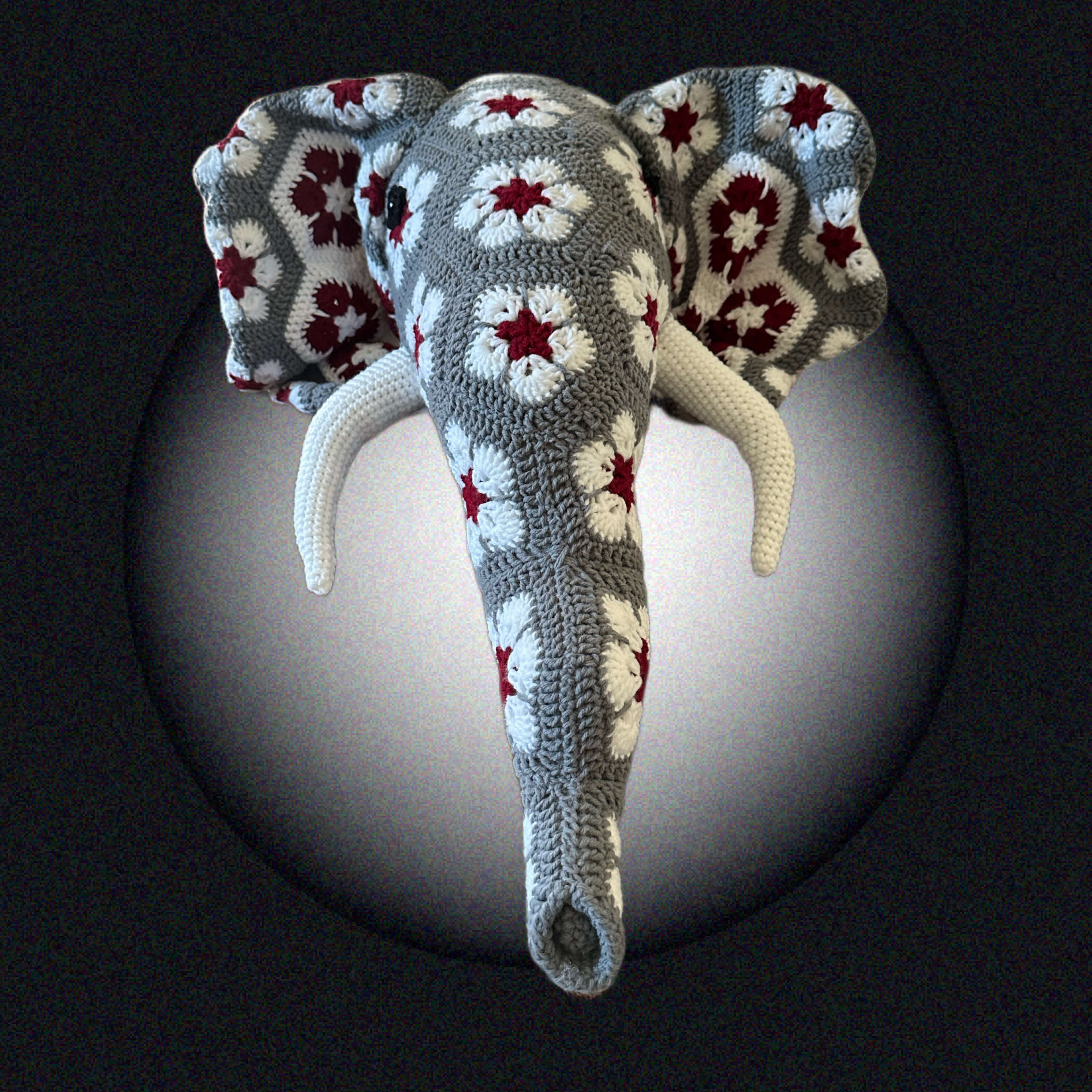 Elephant Head/Designed by Squibberly Rose